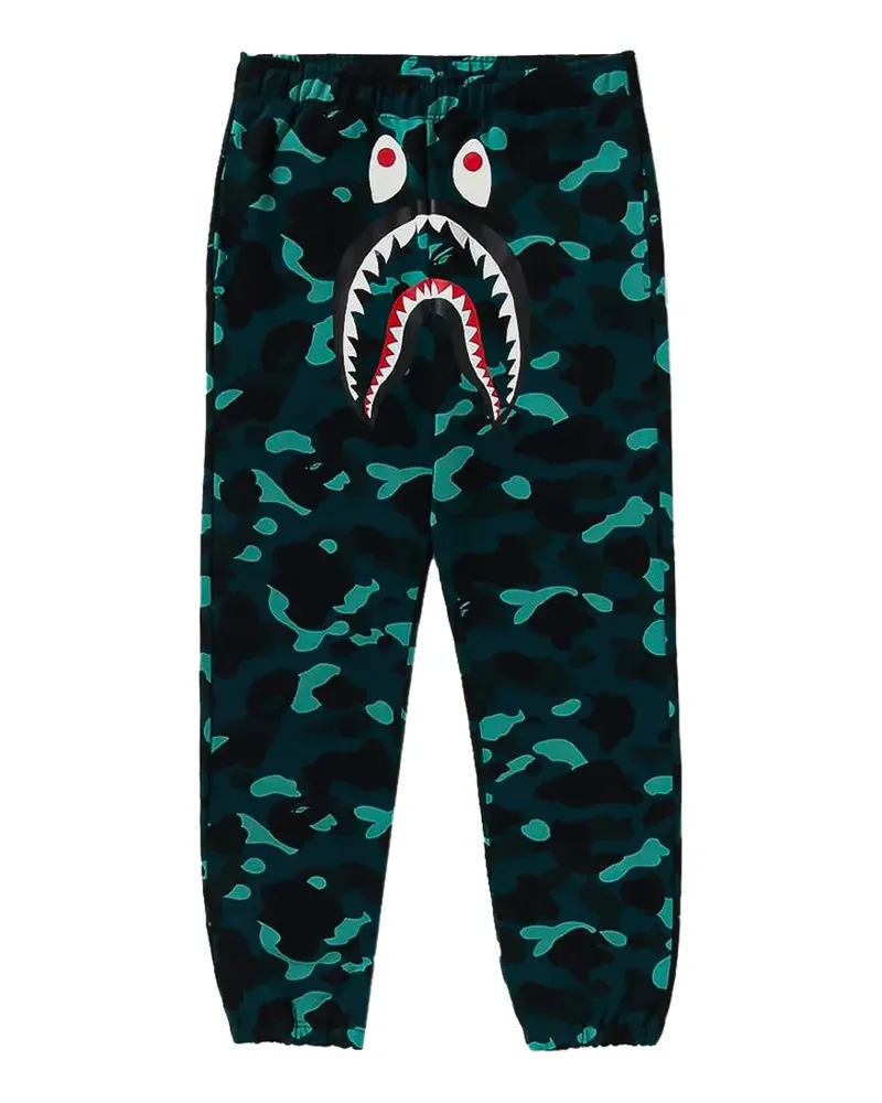 BAPE City Camo Shark Jogginghose - Grün Grün