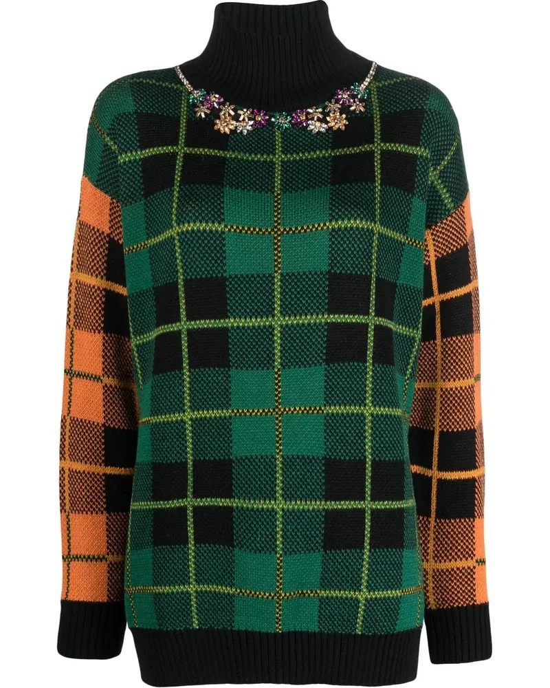 Ermanno Scervino Pullover mit Stehkragen - Grün Grün