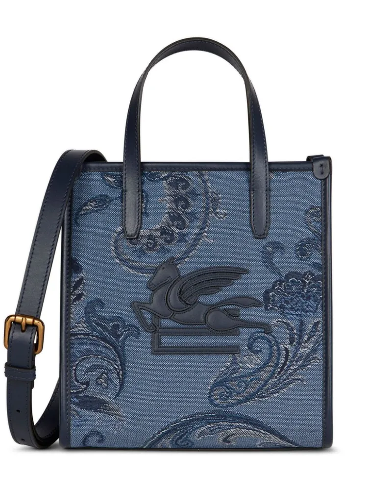 Etro Kleine Love Trotter Handtasche - Blau Blau