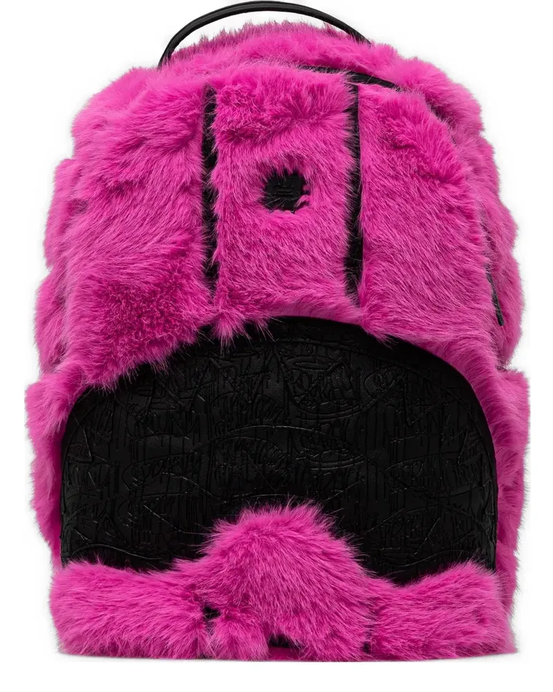 Sprayground A.I. Rucksack Rucksack mit Pelz - Rosa Rosa
