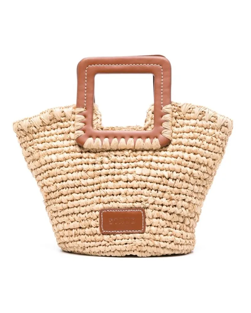 STAUD Mini Shirley Handtasche Nude