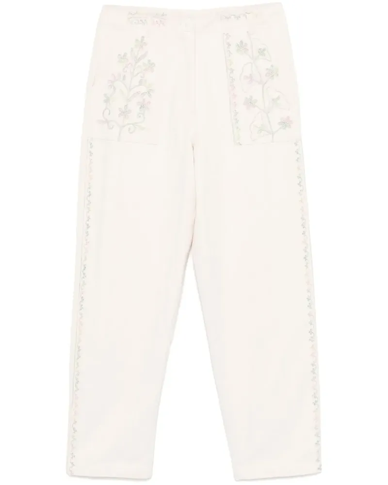 Antik Batik Gerade Alex Hose - Nude Nude