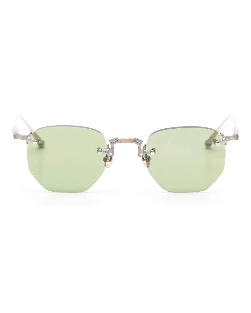 MATSUDA Rahmenlose Sonnenbrille - Gold Gold