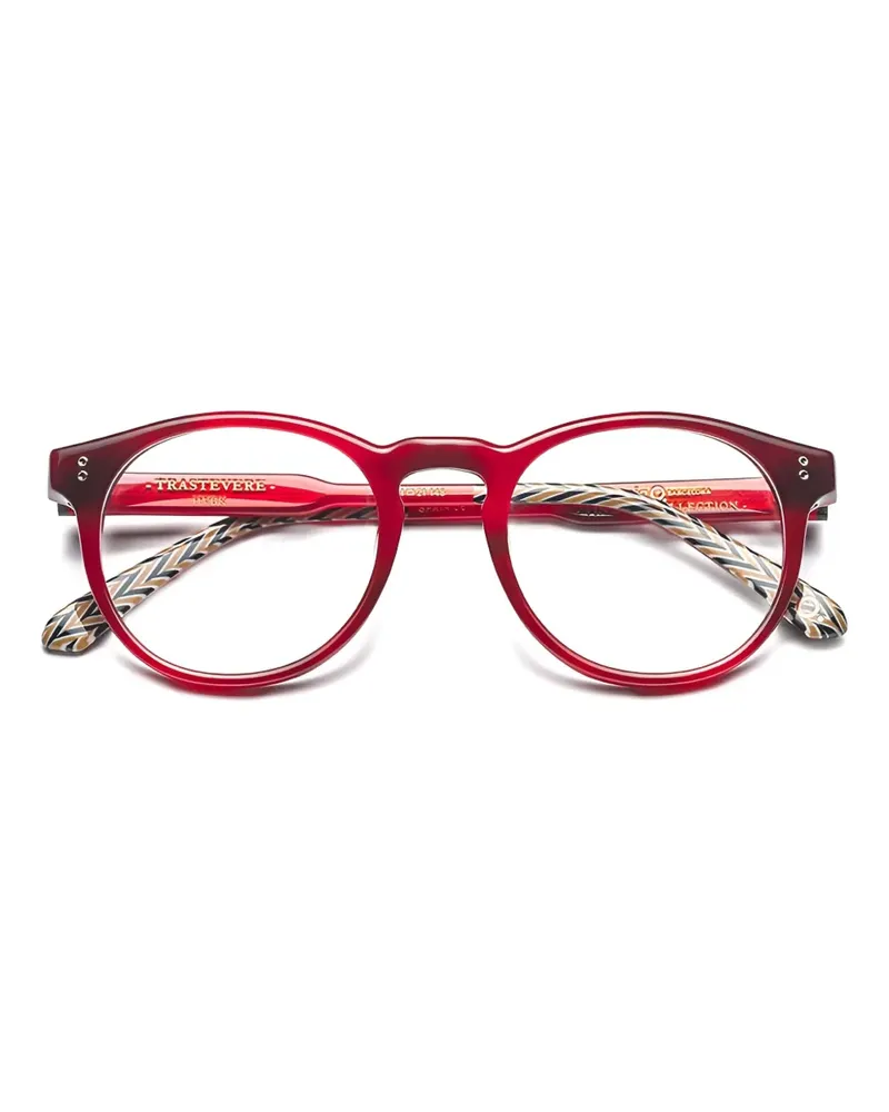 Etnia Barcelona Brille mit rundem Gestell - Rot Rot