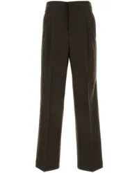 AMI Paris Melierte Hose Braun