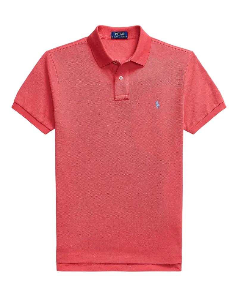 Ralph Lauren Kurzärmeliges Poloshirt - Rot Rot
