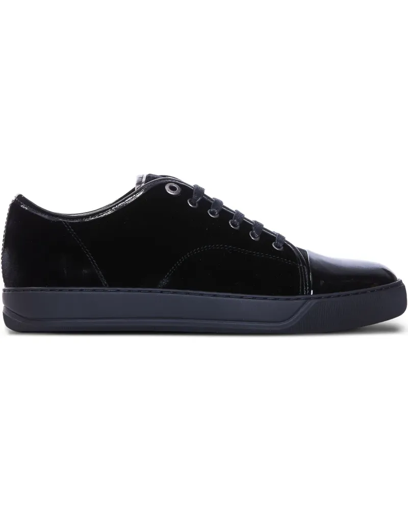 Lanvin Sneakers mit Kontrastkappe - Schwarz Schwarz
