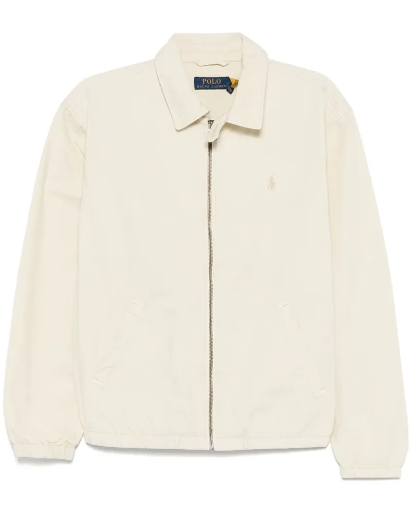 Ralph Lauren Jacke mit Polo Pony-Motiv - Nude Nude