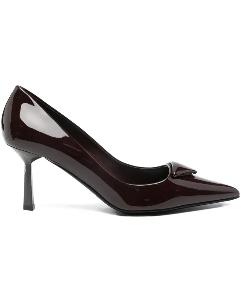 Prada Pumps aus Lackleder 70mm - Rot Rot