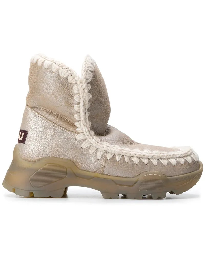Mou Eskimo' Stiefeletten - Nude Nude