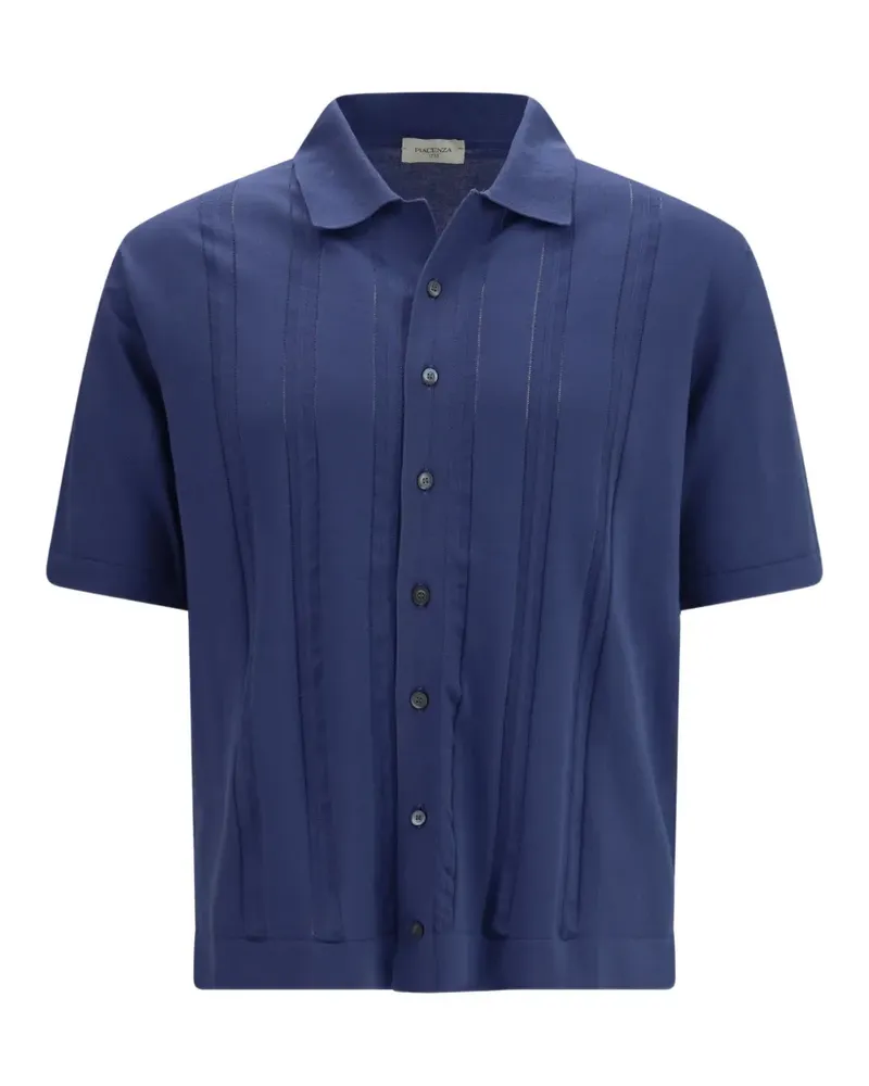 Piacenza Cashmere cotton shirt - Blau Blau