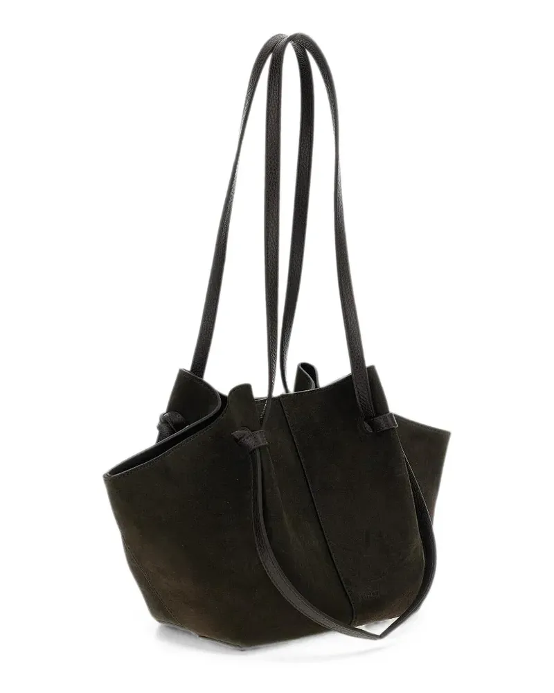 YUZEFI Mochi suede tote bag - Braun Braun