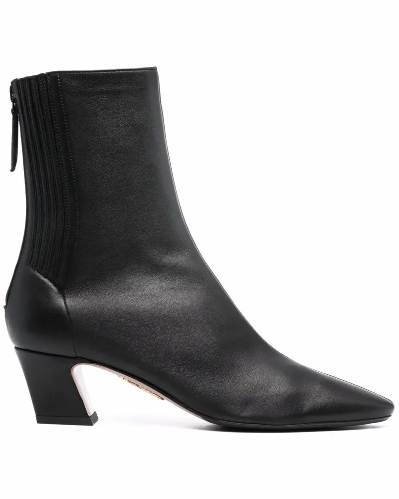 Aquazzura Tres St Honoré Stiefel 55mm - Schwarz Schwarz