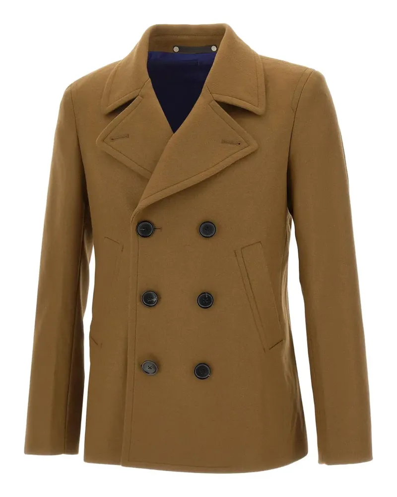 Paul Smith Doppelreihiger Anzug mit steigendem Revers - Braun Braun