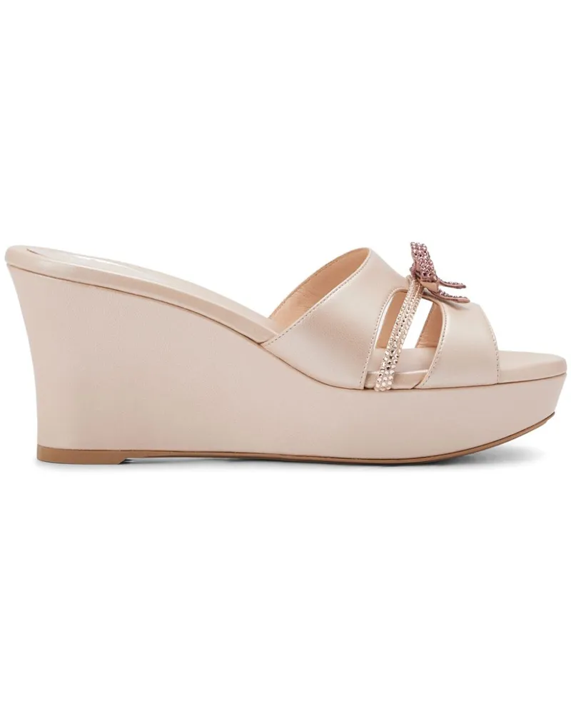René Caovilla Klassische Mules - Rosa Rosa