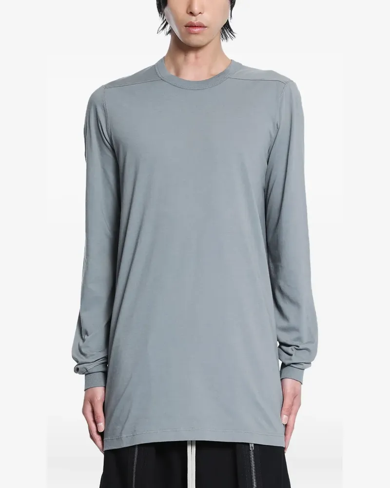 Rick Owens Concordians Level Langarmshirt - Blau Blau