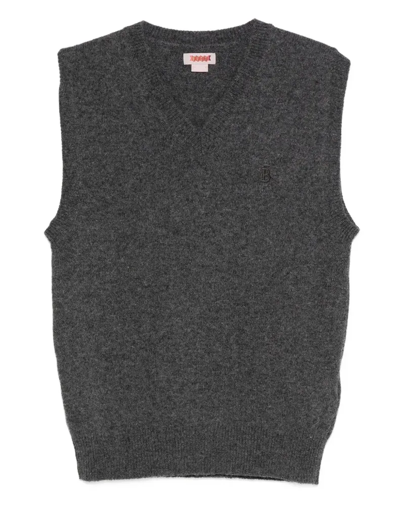 Baracuta Shetland Weste - Grau Grau