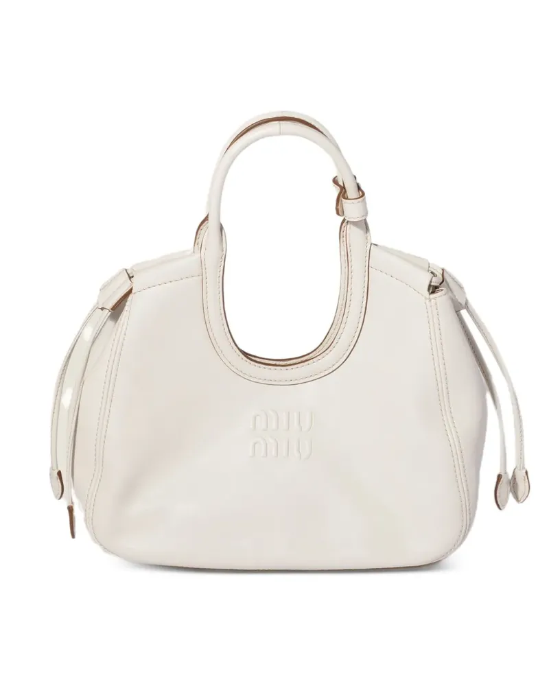 Miu Miu Ivy Tote Bag - Weiß Weiß