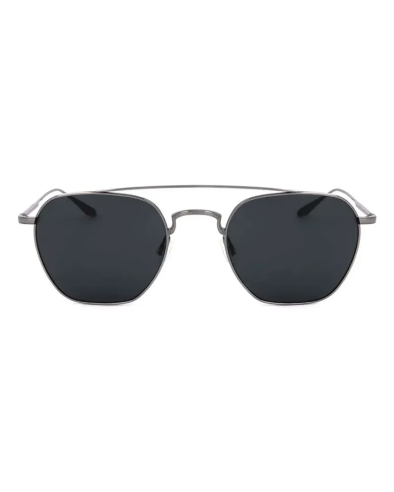 Barton Perreira Getönte Pilotenbrille - Silber Silber