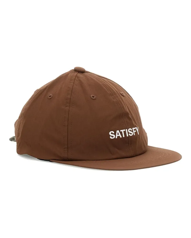 Satisfy logo-lettering baseball cap - Braun Braun