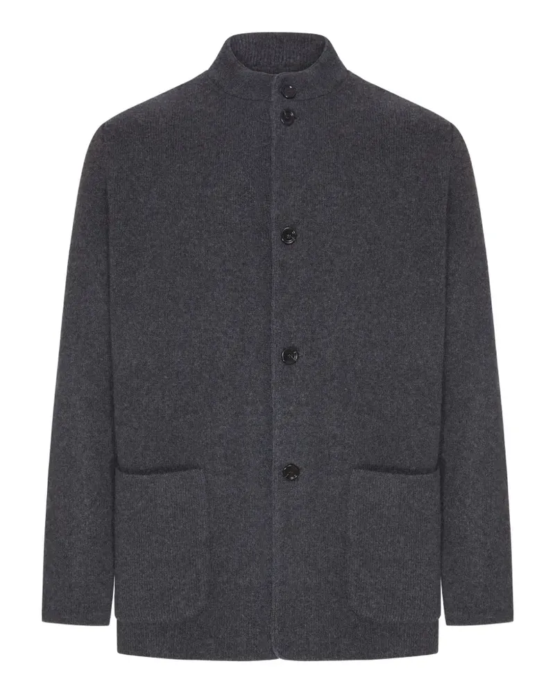 LARDINI button-up cashmere cardigan - Grau Grau