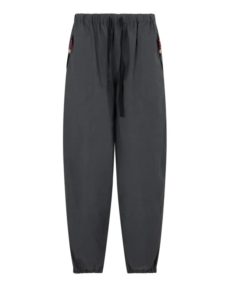 Prada light mohair joggers trousers - Grau Grau