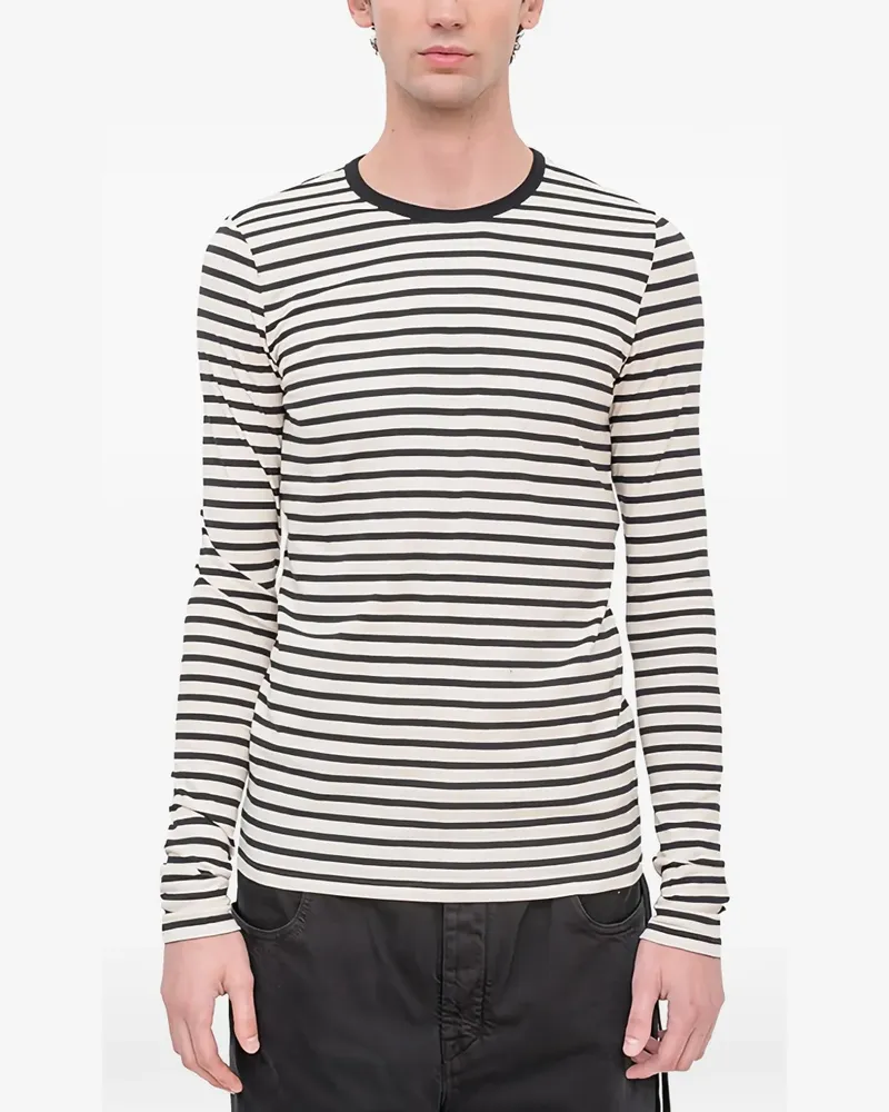 Ann Demeulemeester Greg Langarmshirt - Weiß Weiß