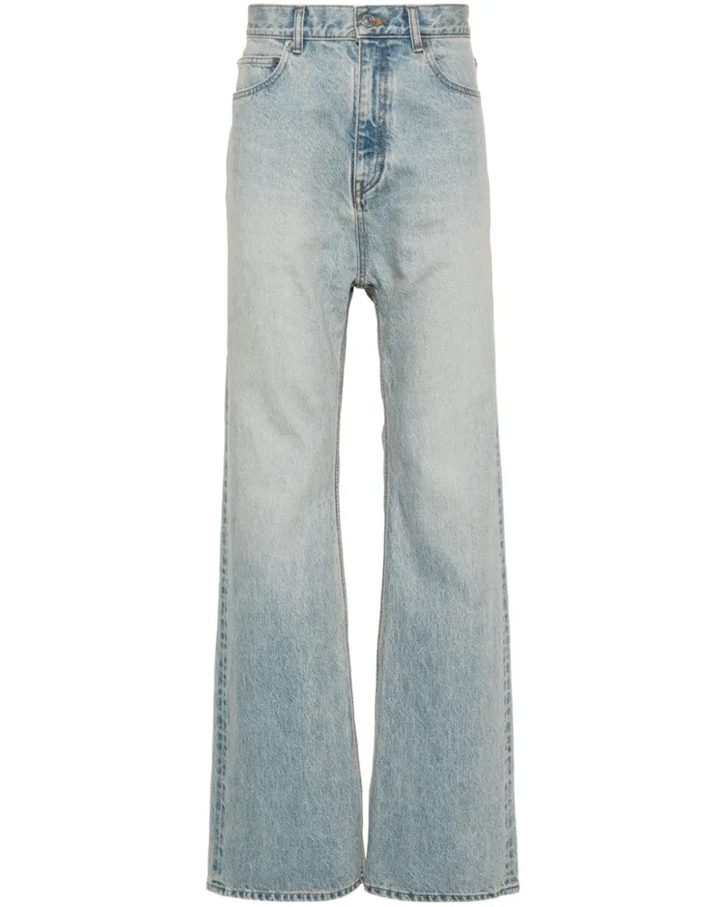 Balenciaga Jeans mit lockerem Schnitt Blau