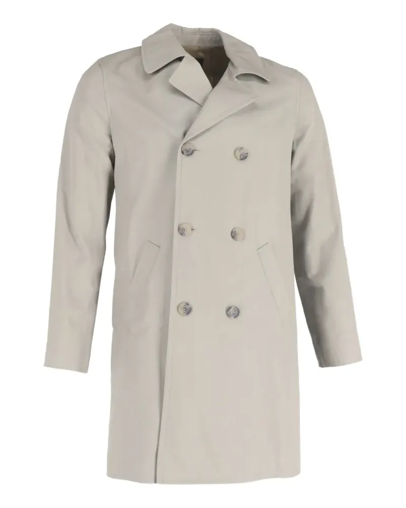 A.P.C. double-breasted coat - Nude Nude
