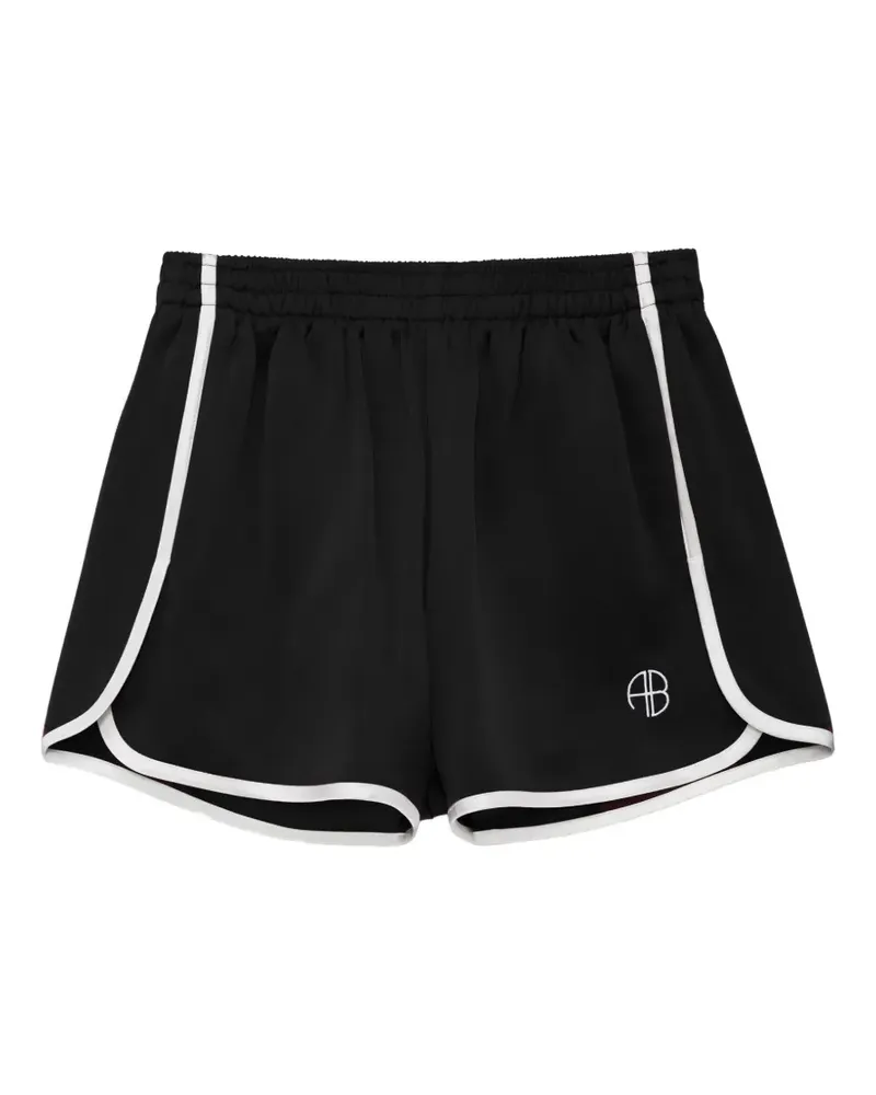 Anine Bing Eva Shorts - Schwarz Schwarz