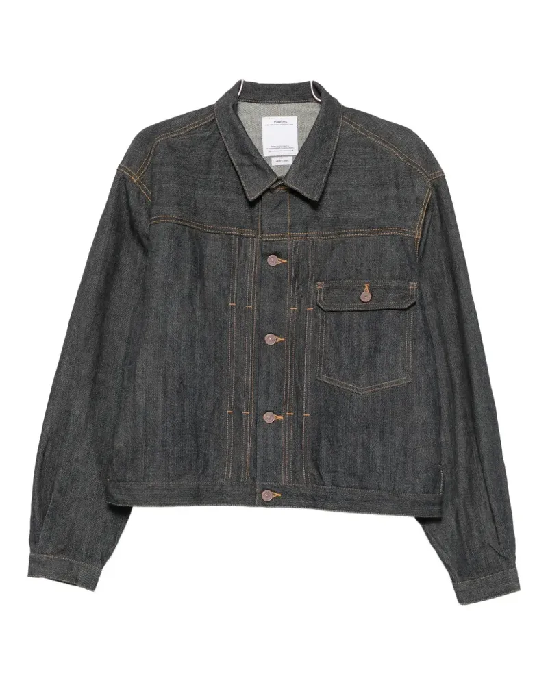 Visvim Mud OD denim jacket - Nude Nude