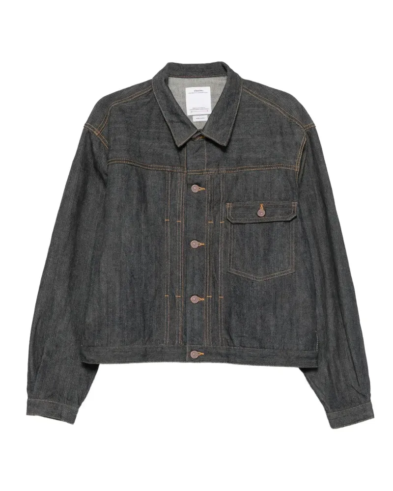 Visvim Mud OD denim jacket - Nude Nude