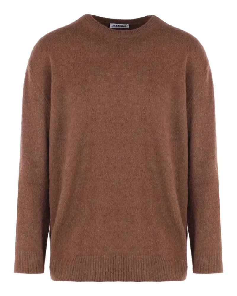 Jil Sander Pullover mit Rundhalsausschnitt - Braun Braun