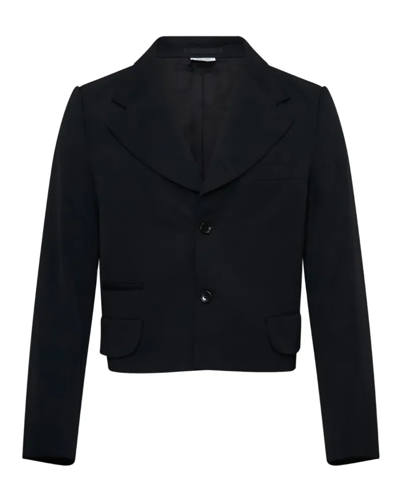 Comme des Garçons notched-lapels blazer - Schwarz Schwarz