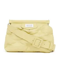 Maison Margiela Kleine Glam Slam Classique Schultertasche Gelb