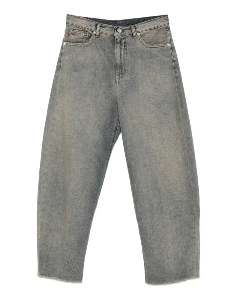 nine:inthe:morning Ausgeblichene Karter Tapered-Jeans - Blau Blau