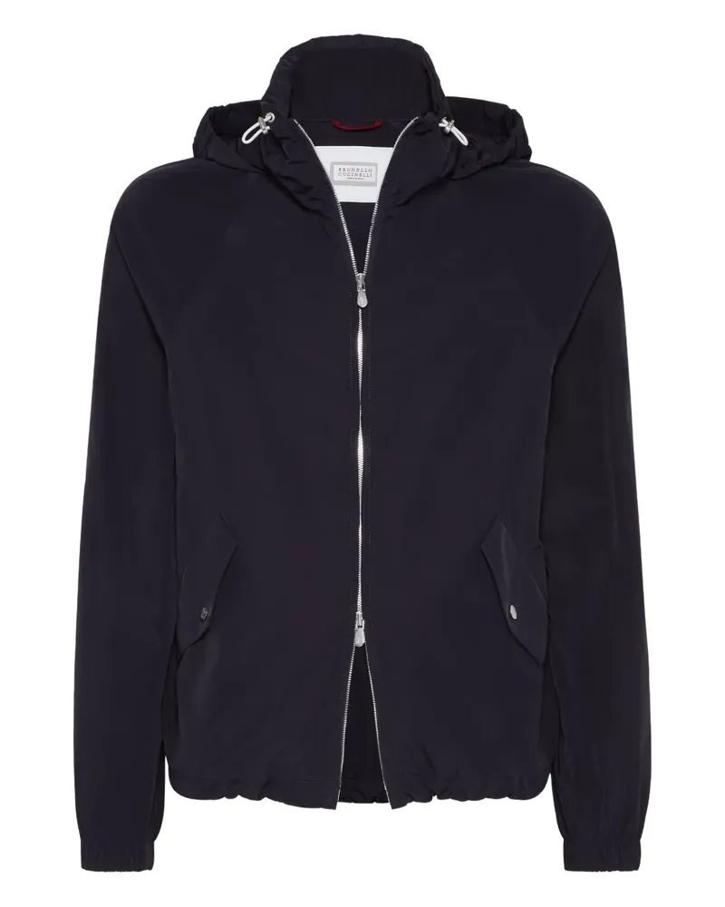 Brunello Cucinelli Wasserabweisende Jacke - Blau Blau