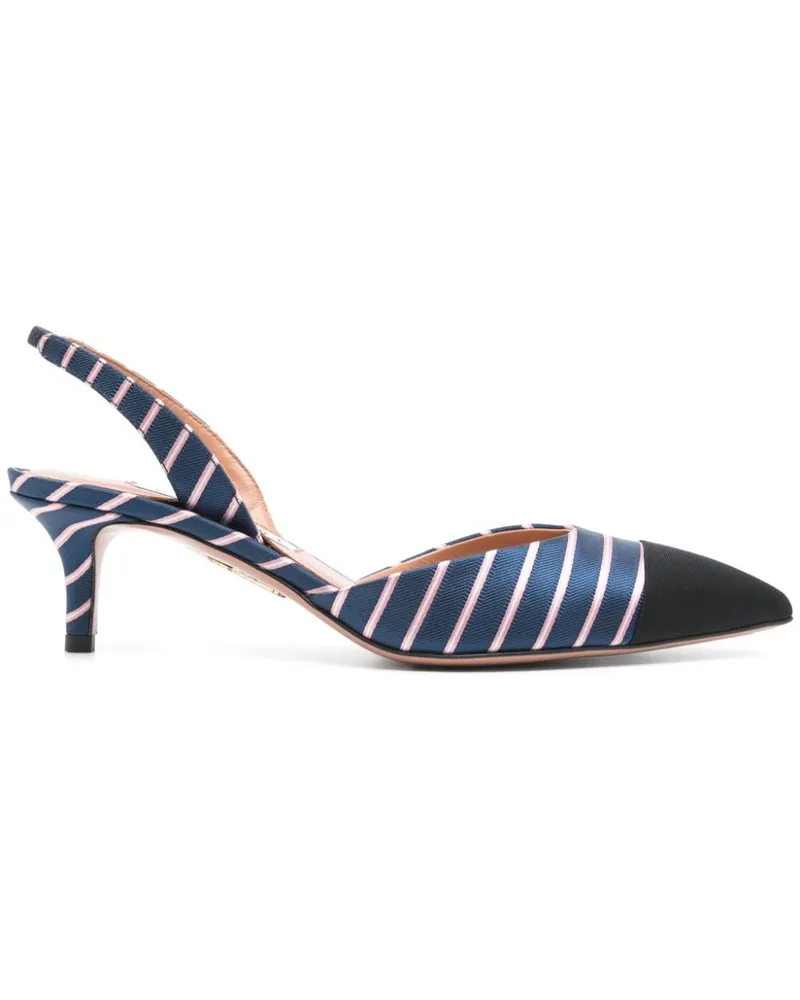 Aquazzura Milanese Pumps 50mm - Blau Blau
