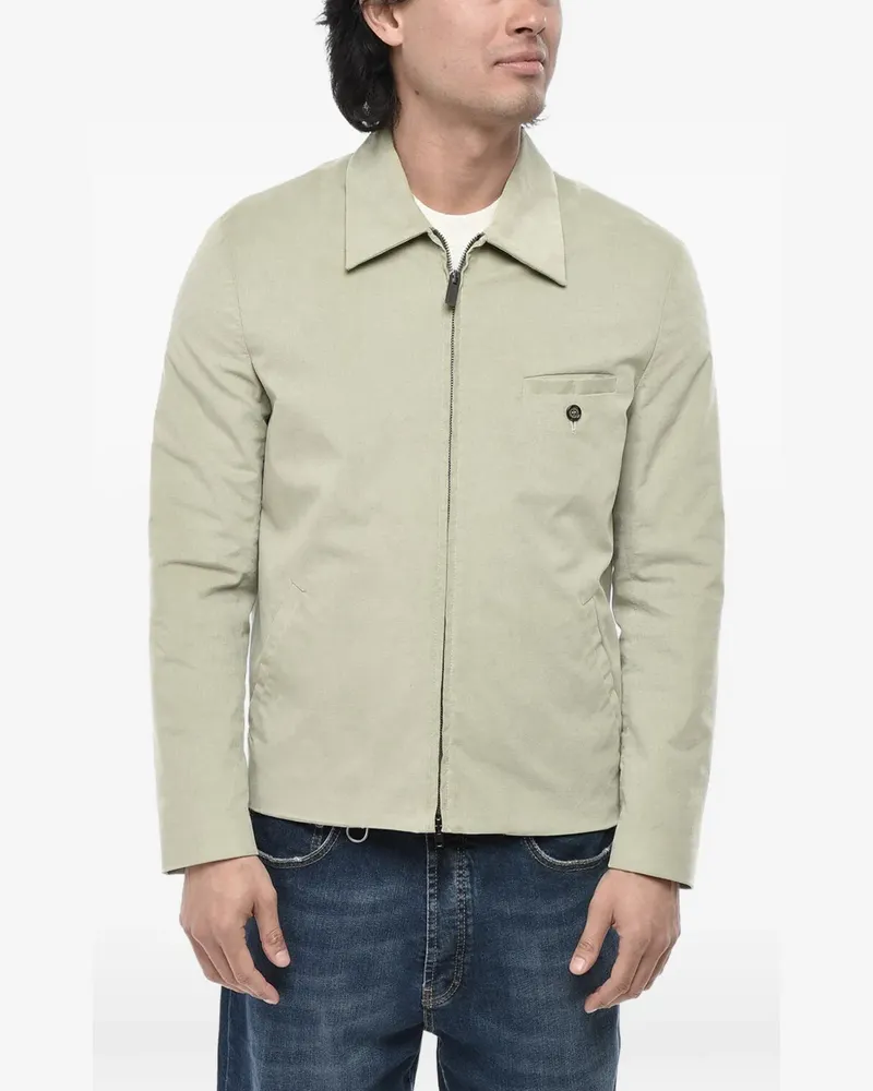 Paolo Pecora Milano Jacke aus geripptem Velours - Grün Grün