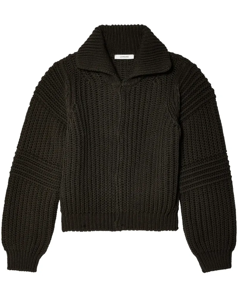 Christophe Lemaire Grob gestrickter Cardigan - Braun Braun