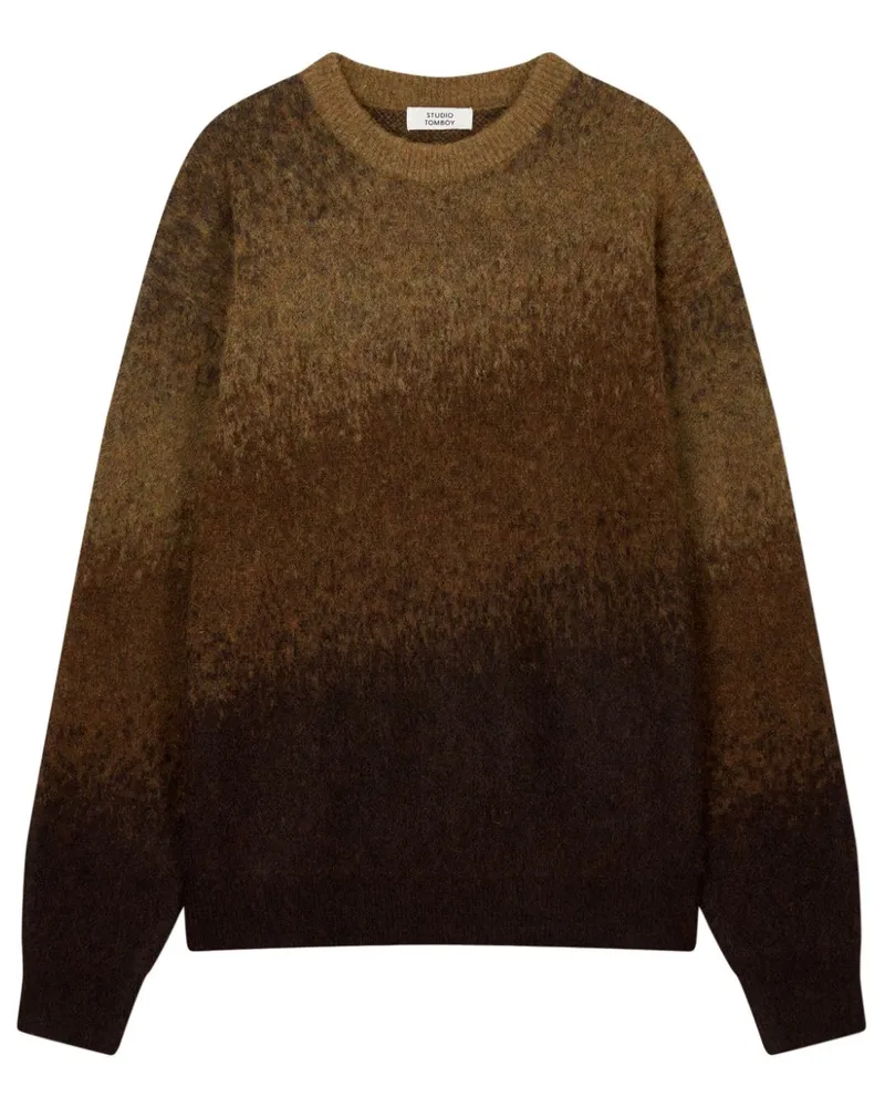 STUDIO TOMBOY Gradation Pullover - Braun Braun