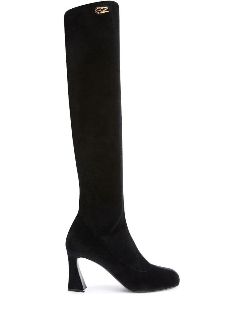 Giuseppe Zanotti Teresee Overknee-Stiefel 85mm - Schwarz Schwarz