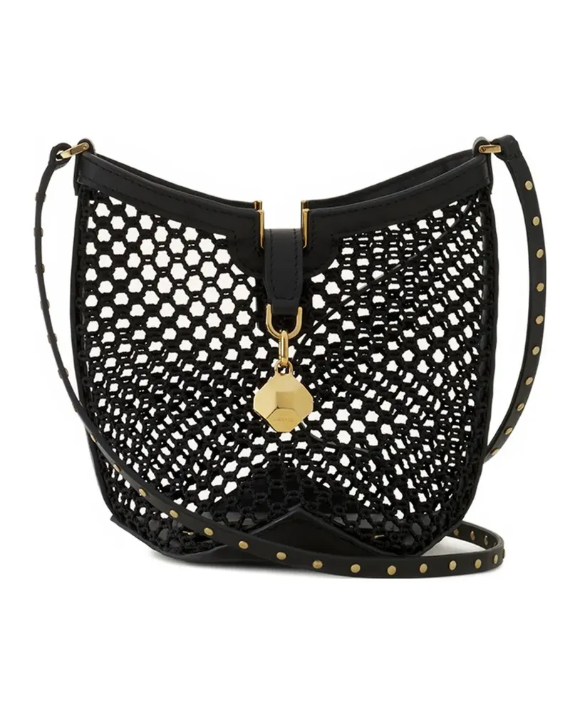 Lanvin Beuteltasche mit Nieten - Schwarz Schwarz