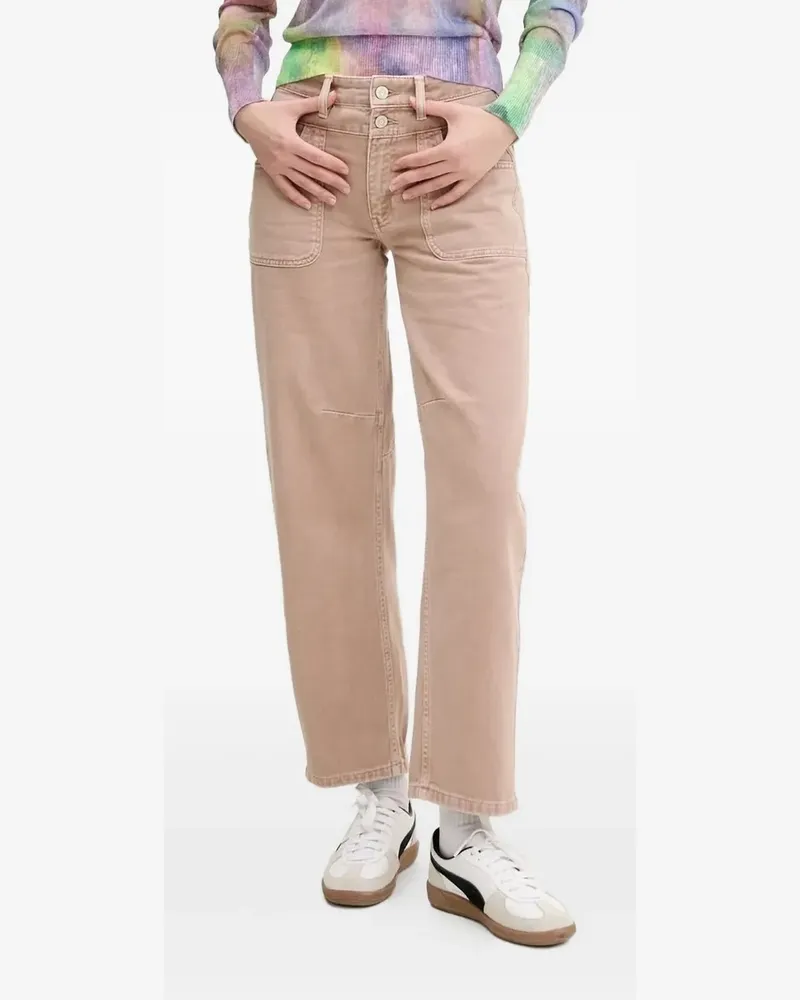 Desigual Jeans im Five-Pocket-Design - Nude Nude