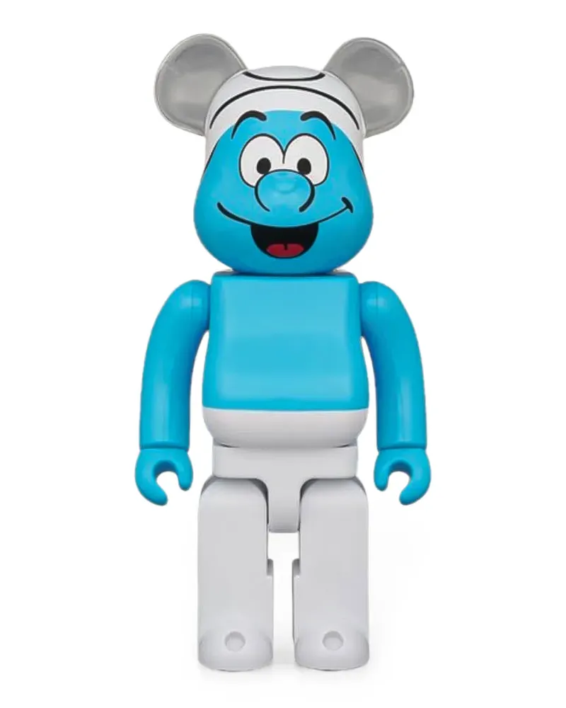 Medicom Toy The Smurfs Be@rbrick 400% Figur - Blau Blau