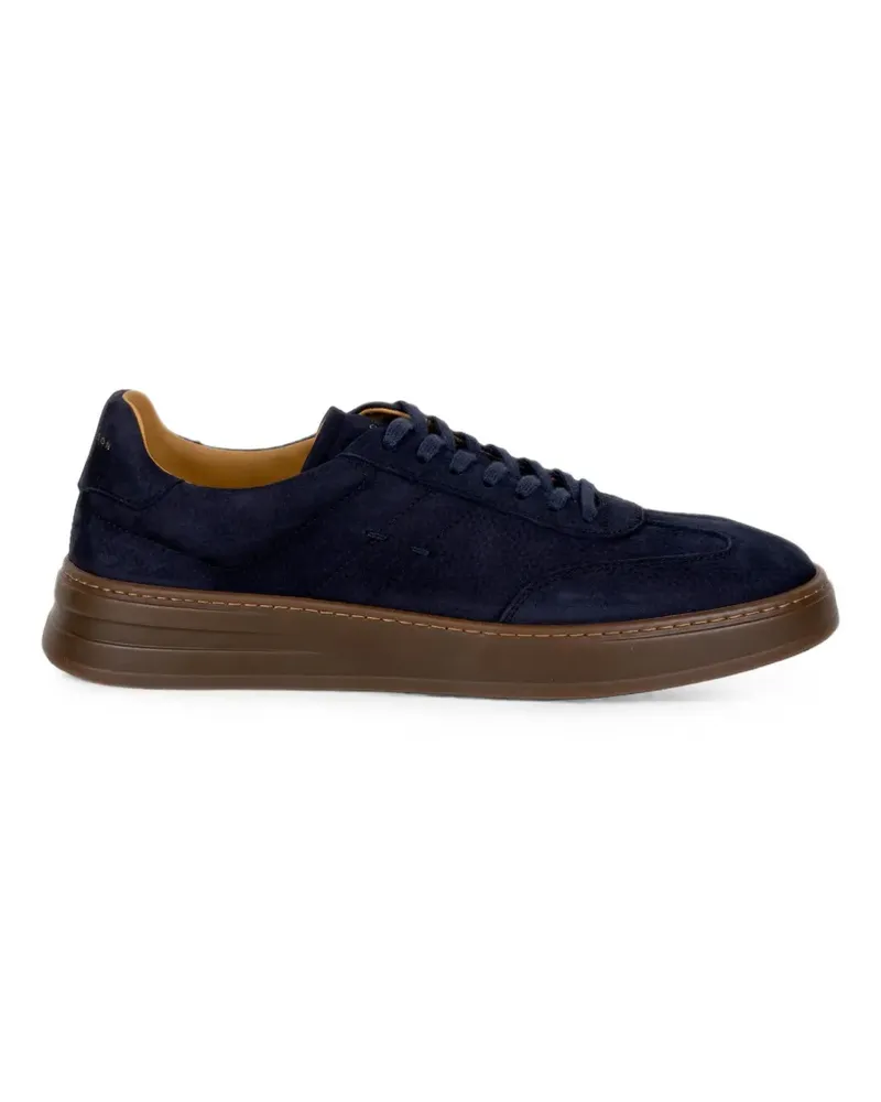 Henderson Sneakers aus Wildleder mit Logo-Print - Blau Blau