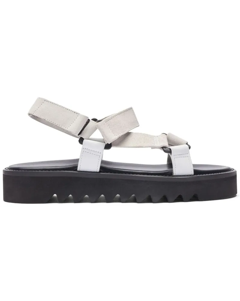 Scarosso Wooster V Sandalen aus Wildleder - Weiß Weiß