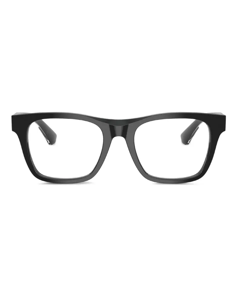 Burberry Brille mit eckigem Gestell - Schwarz Schwarz