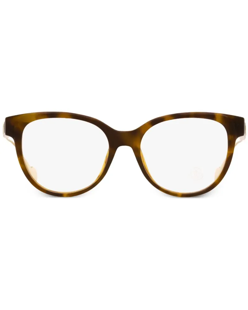 Moncler Brille im Cat-Eye-Design - Braun Braun