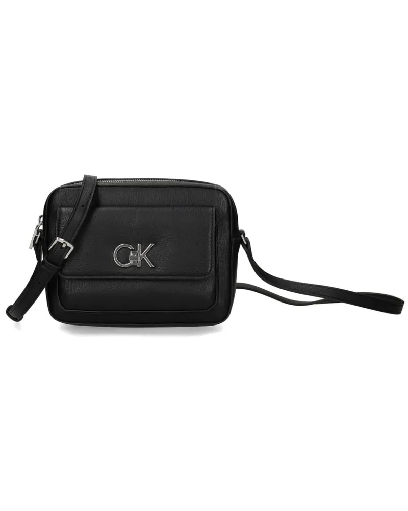 Calvin Klein Umhängetasche mit Logo - Schwarz Schwarz